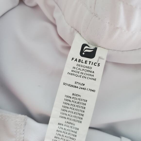 Fabletics Latrice Short Yellow Green Tie Dye Print Shorts Womens Medium Athletic - Picture 9 of 16